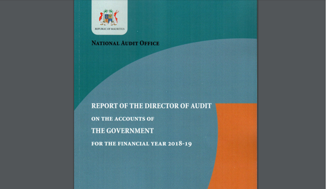 Report of the audit of the Accounts of the Government of the Republic of Mauritius