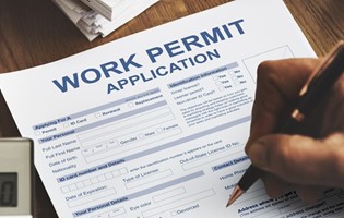 Work Access Permit - Still in process