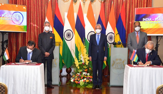 Mauritius-India sign CECPA to consolidate bilateral cooperation