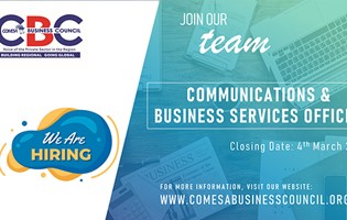 Vacancy: Communications and Business Services Officer