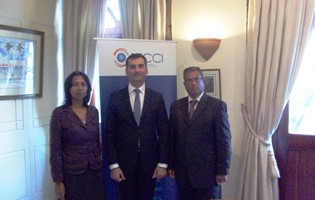 Visit to the MCCI of the  Ambassador of Georgia, His Excellency Mr. Beka Dvali