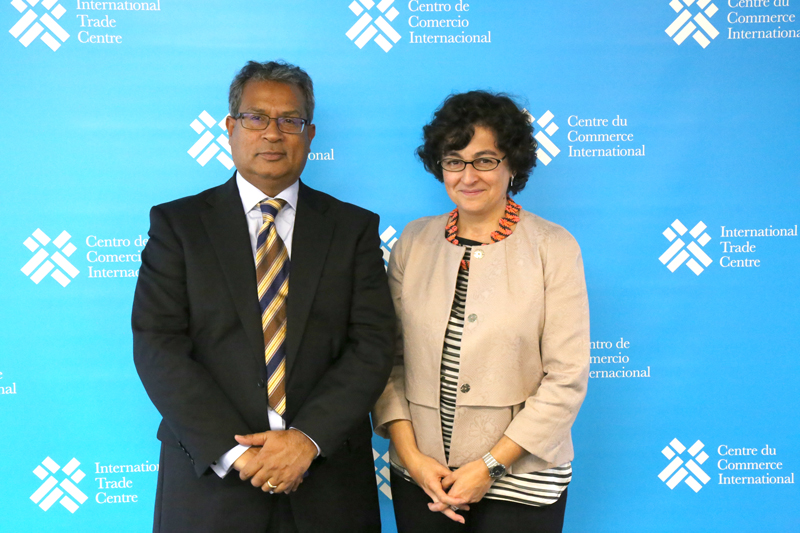 The Secretary-General of MCCI meets with ITC Executive Director in Geneva