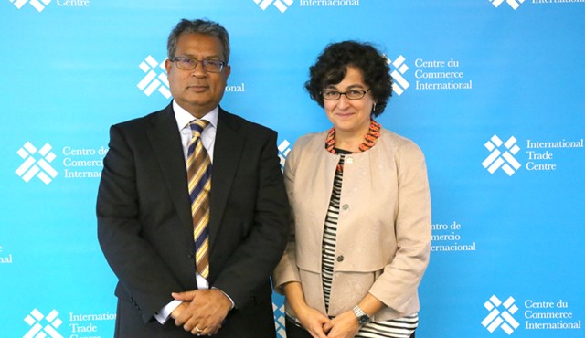 The Secretary-General of MCCI meets with ITC Executive Director in Geneva