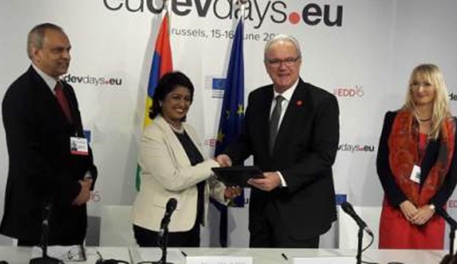 EU-Mauritius: Signature of the 11th EDF National Indicative Programme