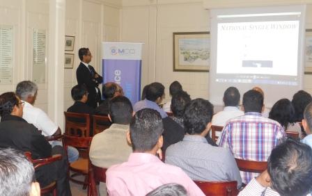 Awareness Session on Mauritius TradeLink (Single Window)