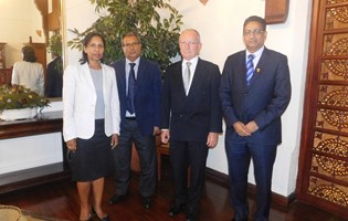 Courtesy visit of Paul Cartier, Ambassador of the Kingdom of Belgium, to the MCCI