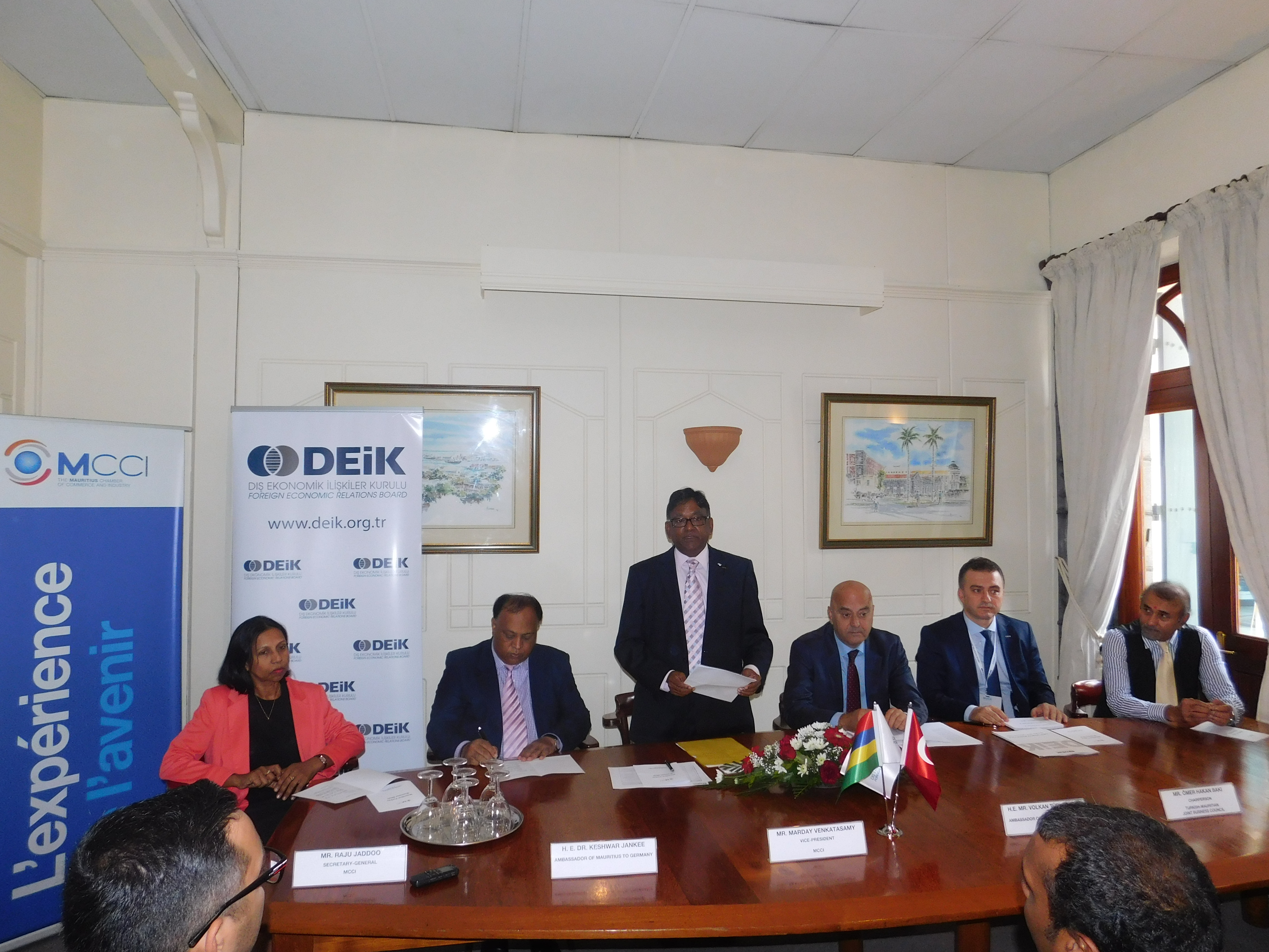 Thriving business collaboration between Mauritius and Turkey