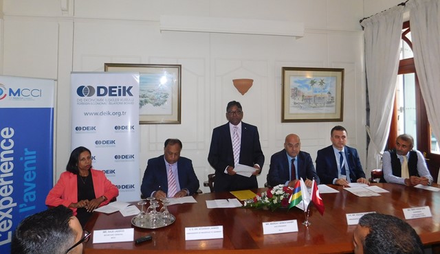 Thriving business collaboration between Mauritius and Turkey