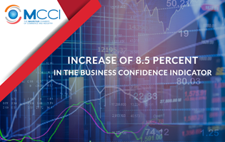 Increase of 8.5 percent in the Business Confidence Indicator