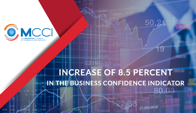 Increase of 8.5 percent in the Business Confidence Indicator