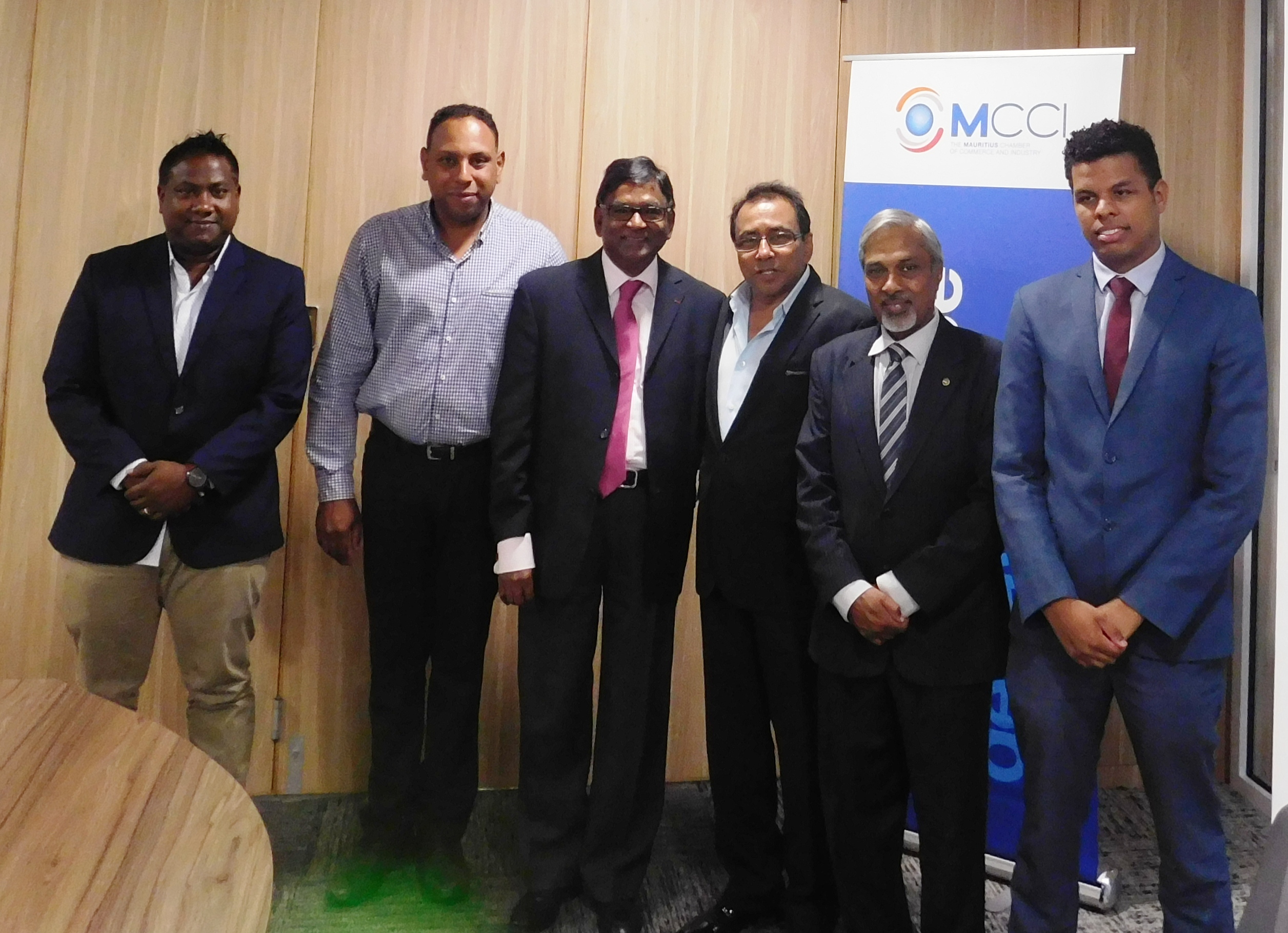 Visite de courtoisie du président la Chambre de Commerce et d'Industrie de la Réunion