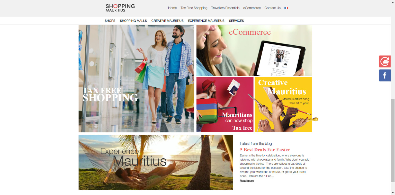 Launching of the E-Commerce Service on the www.taxfreeshopping.mu