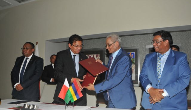 Mauritius and Madagascar expand cooperation with the setting up of a Joint Commission