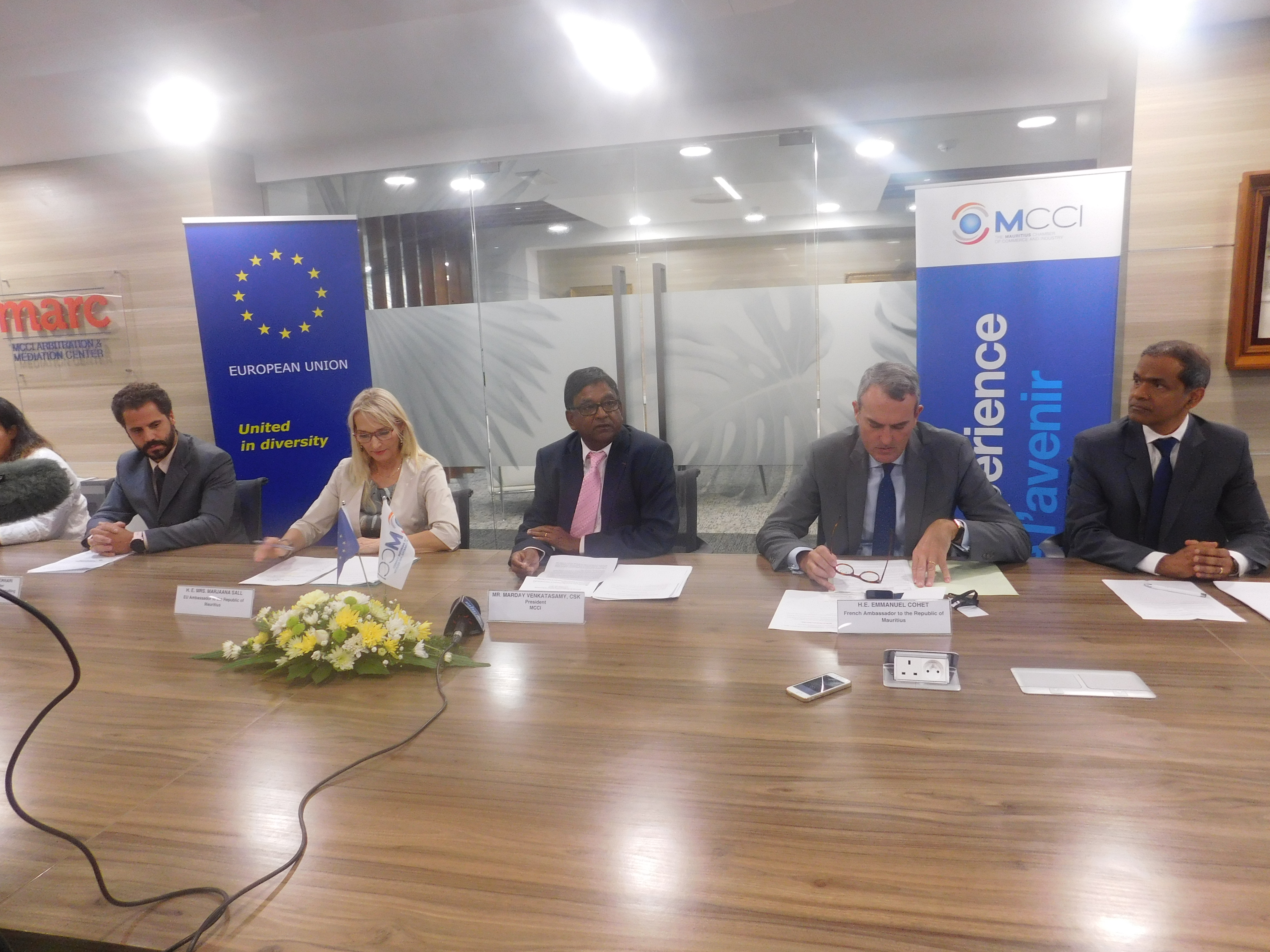 EU-MCCI: lancement du projet pour la mise en oeuvre d’un 'Accelerated Technology Transfer Platform' à la MCCI