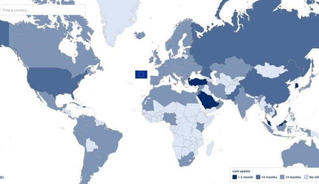 Healthcare Public Policy Interactive Map launched