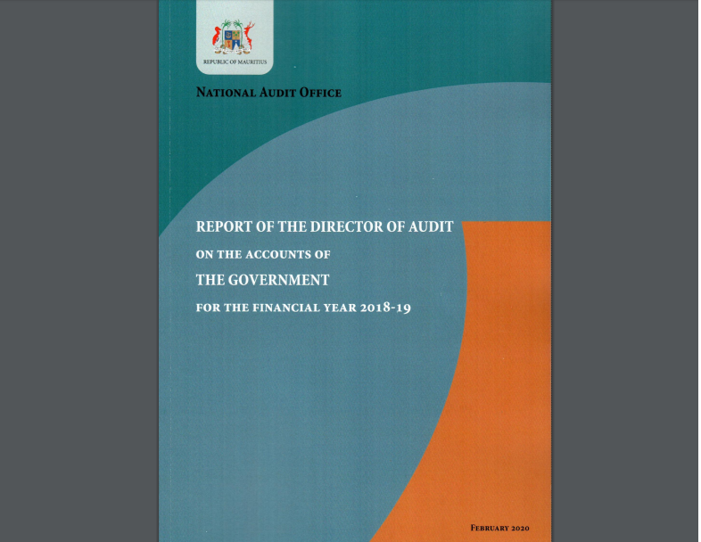 Report of the audit of the Accounts of the Government of the Republic of Mauritius