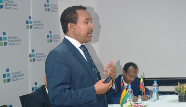 Meeting with Ambassador of Ethiopia, H.E Addisu Gebreigzabhier