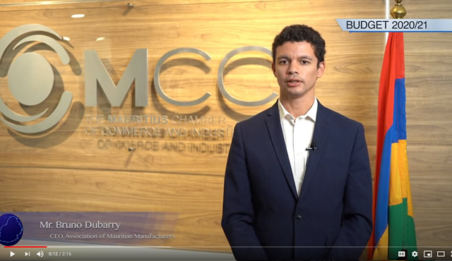 Budget 2020/21: Réaction de Bruno Dubarry, CEO de l'AMM