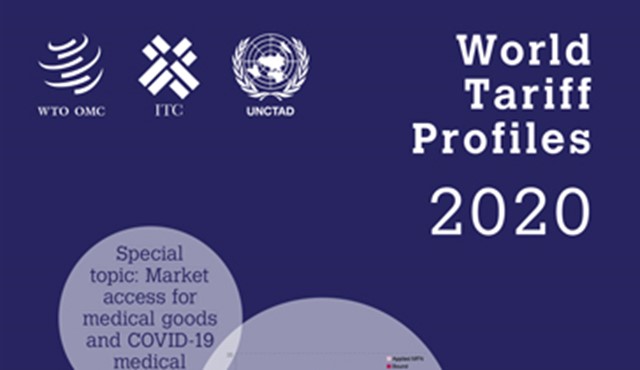 WTO issues latest edition of World Tariff Profiles