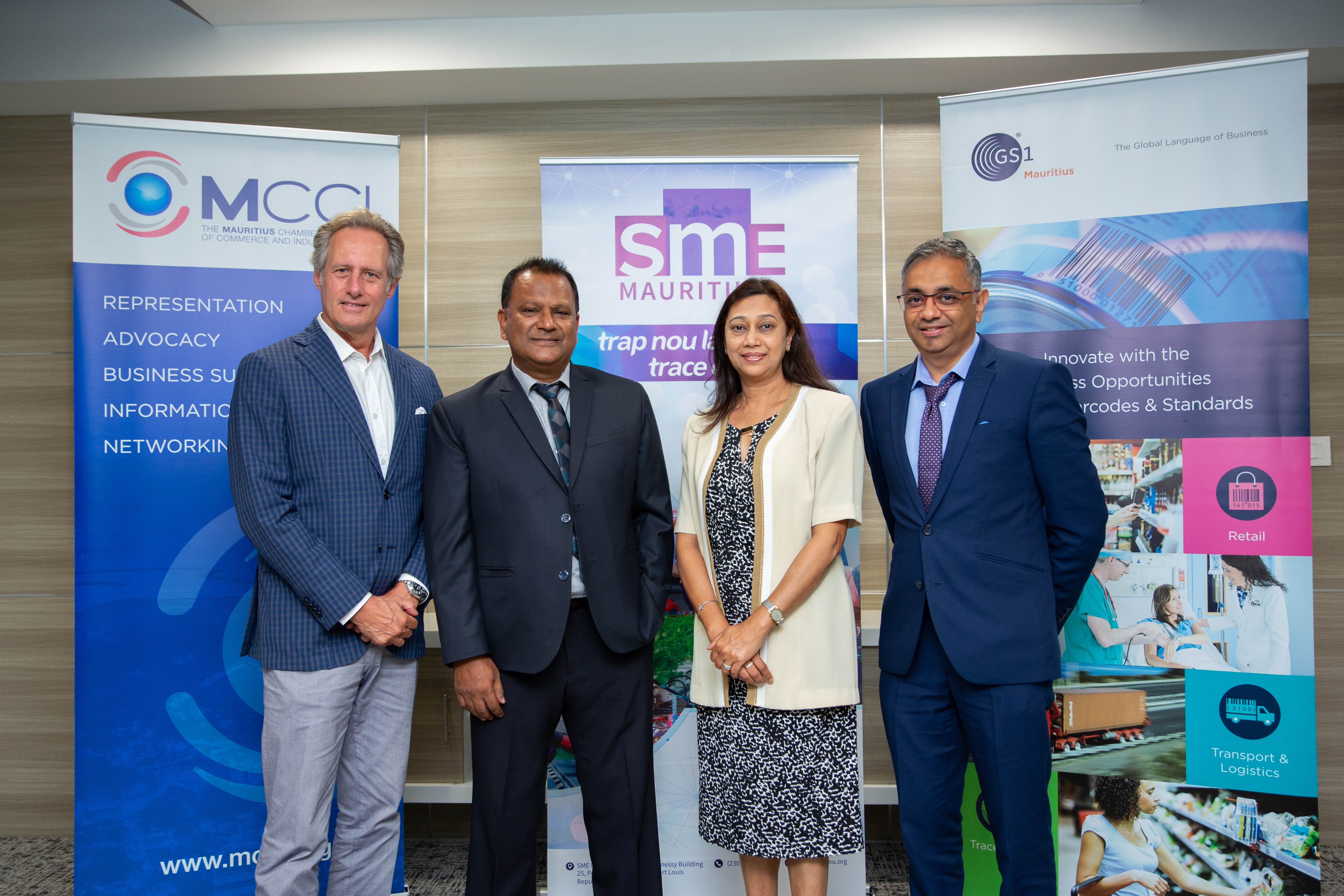 GS1 (Mauritius) Ltd et SME Mauritius signent un nouveau protocole d’accord