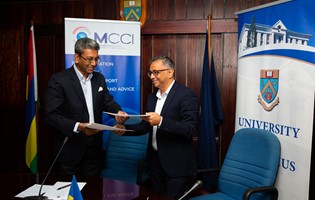 Consolidation of relations between the MCCI and the University of Mauritius