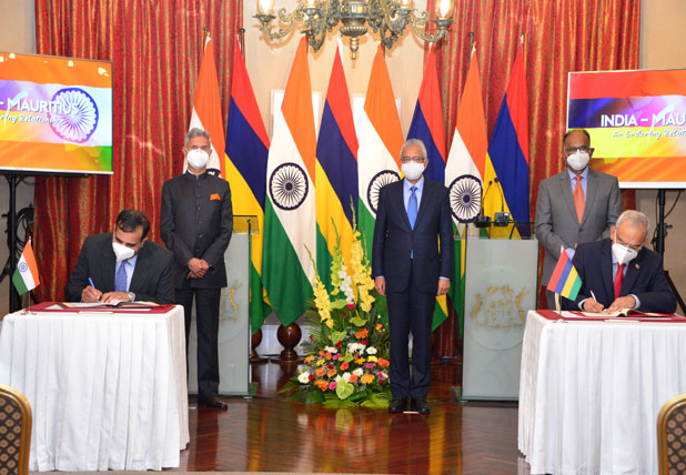 Mauritius-India sign CECPA to consolidate bilateral cooperation