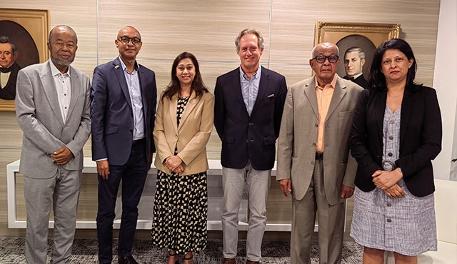 Courtesy visit of the Union des Chambres de commerce, d’Industrie et d’Agriculture des Comores at the MCCI