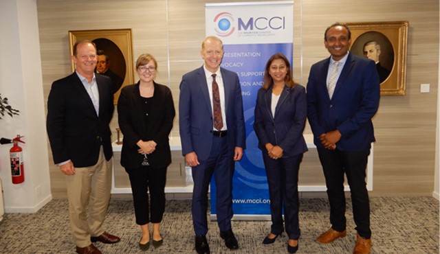 US Ambassador's Courtesy Call to the MCCI