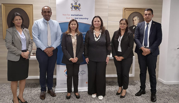 Courtesy call of the Egyptian Ambassador to the MCCI