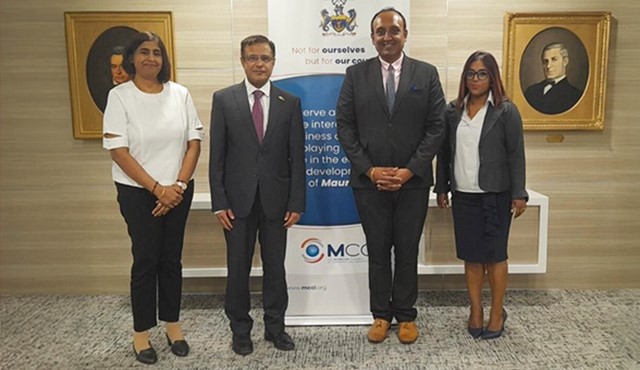 The High Commissioner of Pakistan Calls on MCCI